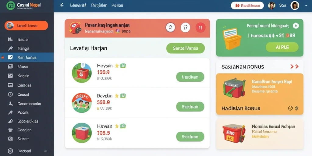 Tampilan antarmuka yang ramah pengguna.