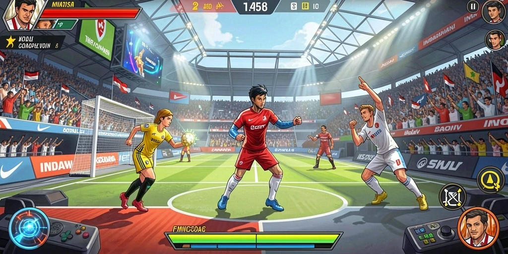 Level yang menantang dengan berbagai rintangan menarik.