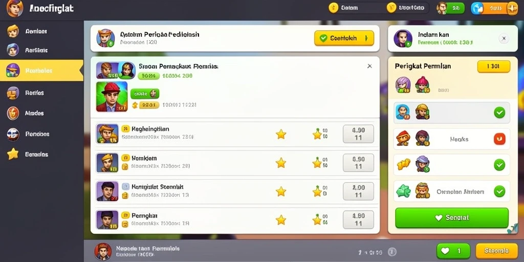 Menu event dengan hadiah menarik.