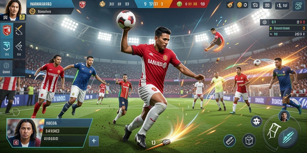 Interaksi sosial melalui fitur obrolan langsung.