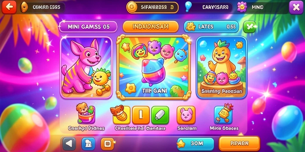 Fitur kompetisi dan reward yang membuat permainan semakin menarik.