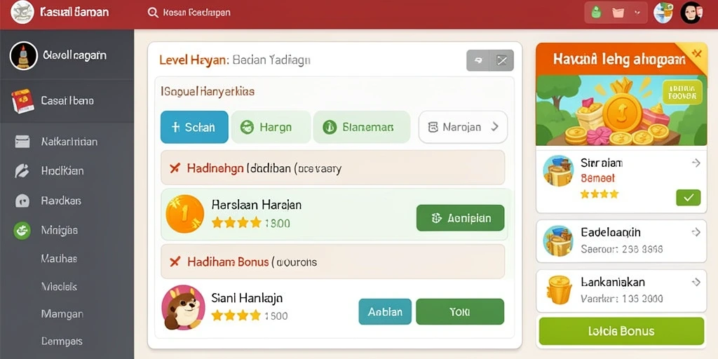 Nikmati fitur bonus yang menguntungkan dan menambah kesenangan.