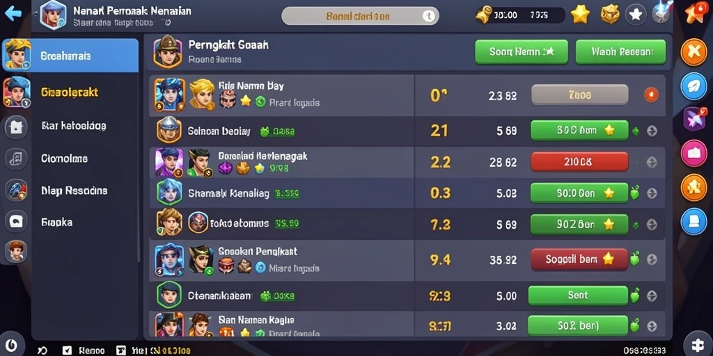 Karakter baru yang diperkenalkan dalam pembaruan terbaru.